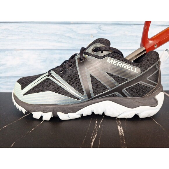 Merrell Shoes - Merrell MQM Flex 2 Hiking Trail Running Shoes Black Grey Women's Sz 6